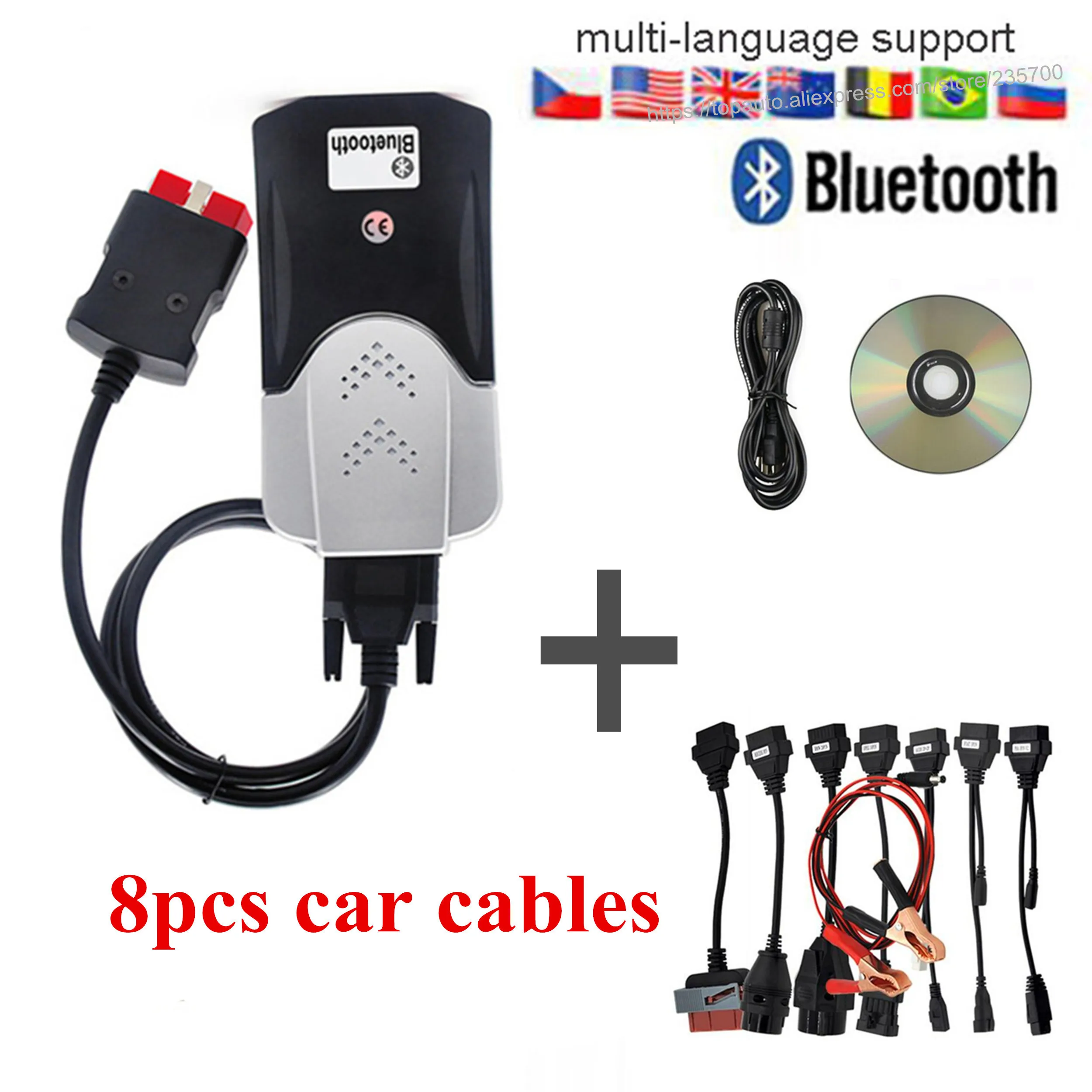 2021 Release 11 Com Ativador Novo Vci para Tnesf Delphis Orpdc Vd Ds150e Cdp Obd Obdii Obd2 Ferramentas De Diagnóstico De Carro