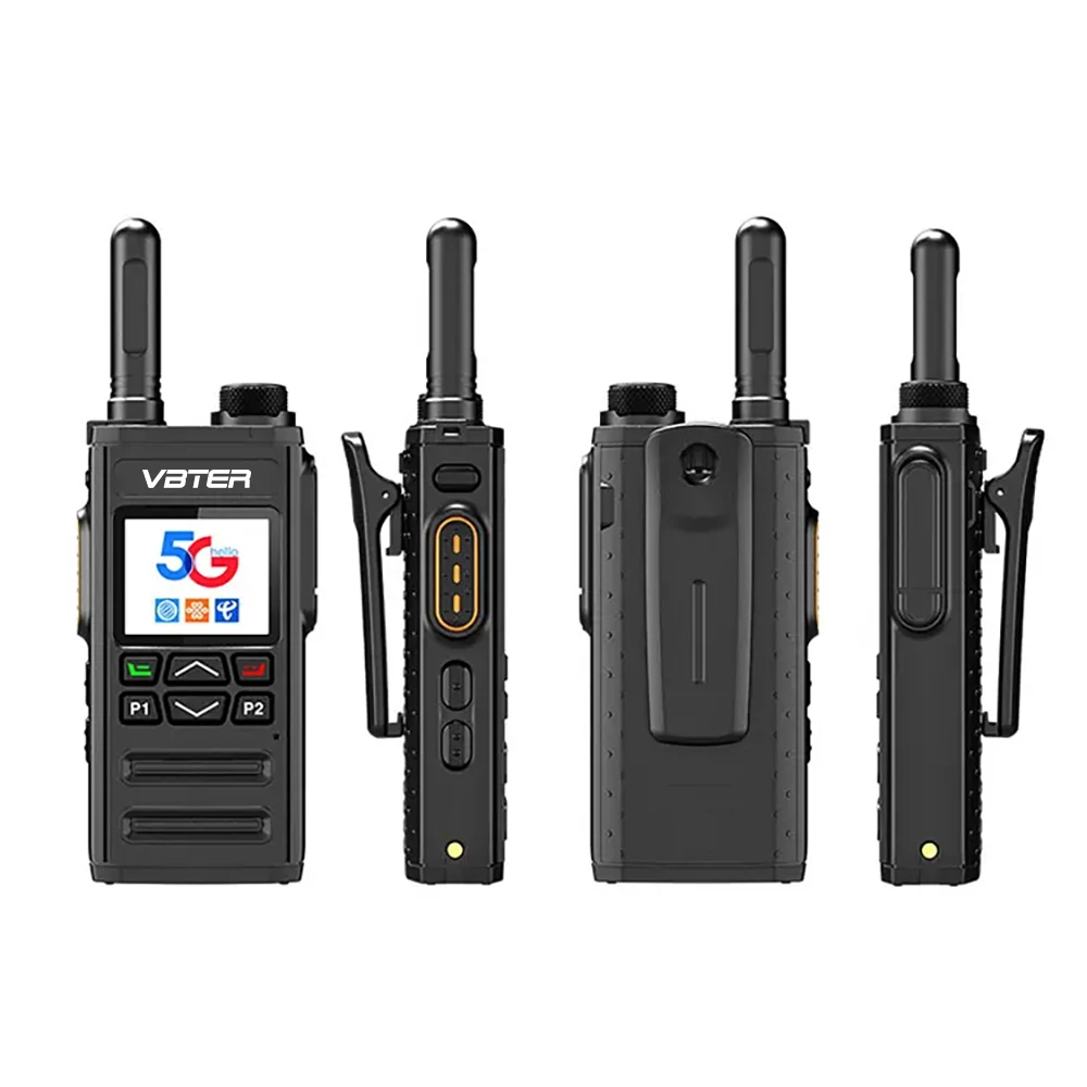 VBTER PPTcalls 5G Портативная портативная рация DMR Тип GPS WiFi LTE Сеть Long Ran 5000 км Совместимые глобальные SIM-карты GSM