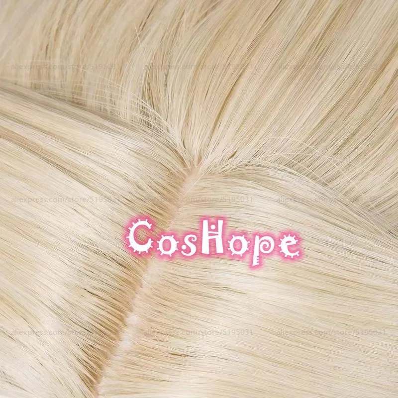IDV Journalist 	 Alice DeRoss Cosplay Wig 30cm Light Blonde Wig Cosplay Anime Heat Resistant Synthetic Wigs Party Hair for Women