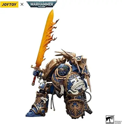 HiPlay JoyToy Warhammer 40K Ultramarines Primarch Roboute Guilliman 1:18 스케일 소장용 액션 피규어