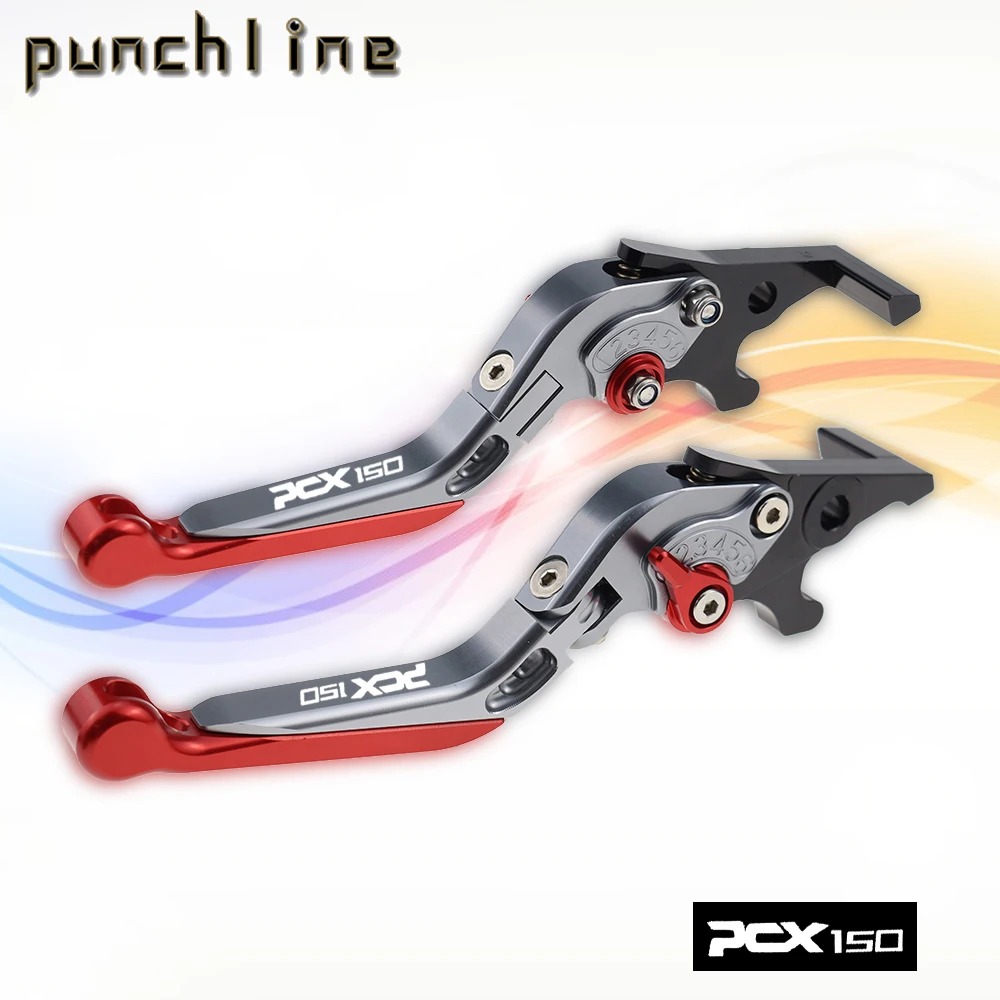 

Fit For PCX150 PCX 150 2021 2022 CNC Accessories Folding Extendable Brake Clutch Levers Adjustable Handle Set Adapter Disc brake