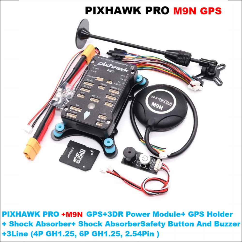

Pixhawk PX4 PRO PIX M9N Контроллер полета Автопилот Квадрокоптер