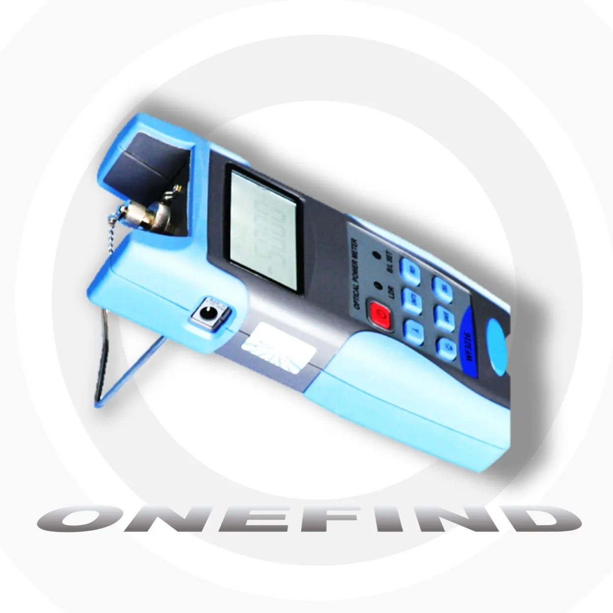 Fibra óptica de Energia Tester WF 3216,FC,SC,ST intercambiáveis/2.5mm universal connectorhandheld medidor de potência óptica