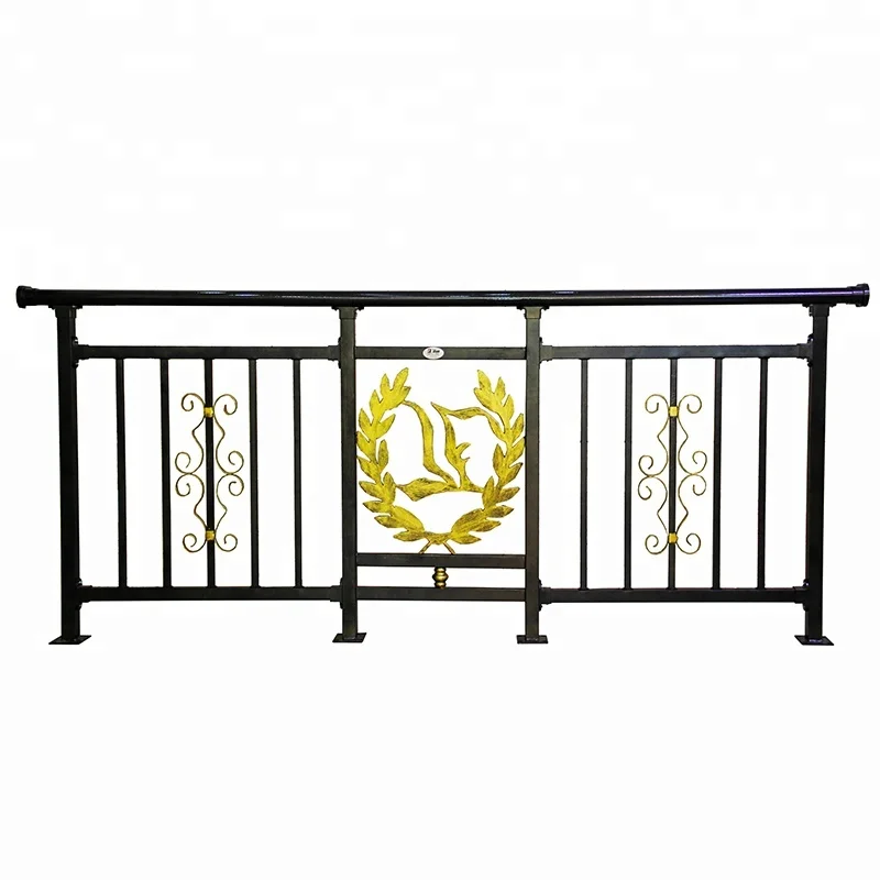 La ringhiera per balcone in ferro per esterni personalizzazione progetta le corrimano decorative semplici per balaustrade in acciaio