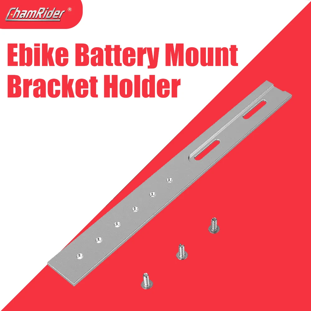 

E-bike Bicycle Battery Mount Bracket Holder, Ebike Battery Downtube Frame, Mounting Rack for HaiLong Battery Adapter Tool Parts