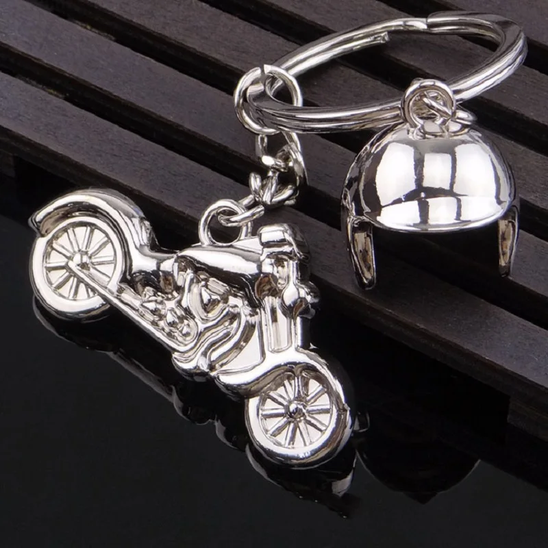 1PC Random Color Autocycle Motorcycle Keychain  Motorbike Helmet Key Chain Key Chain Moto