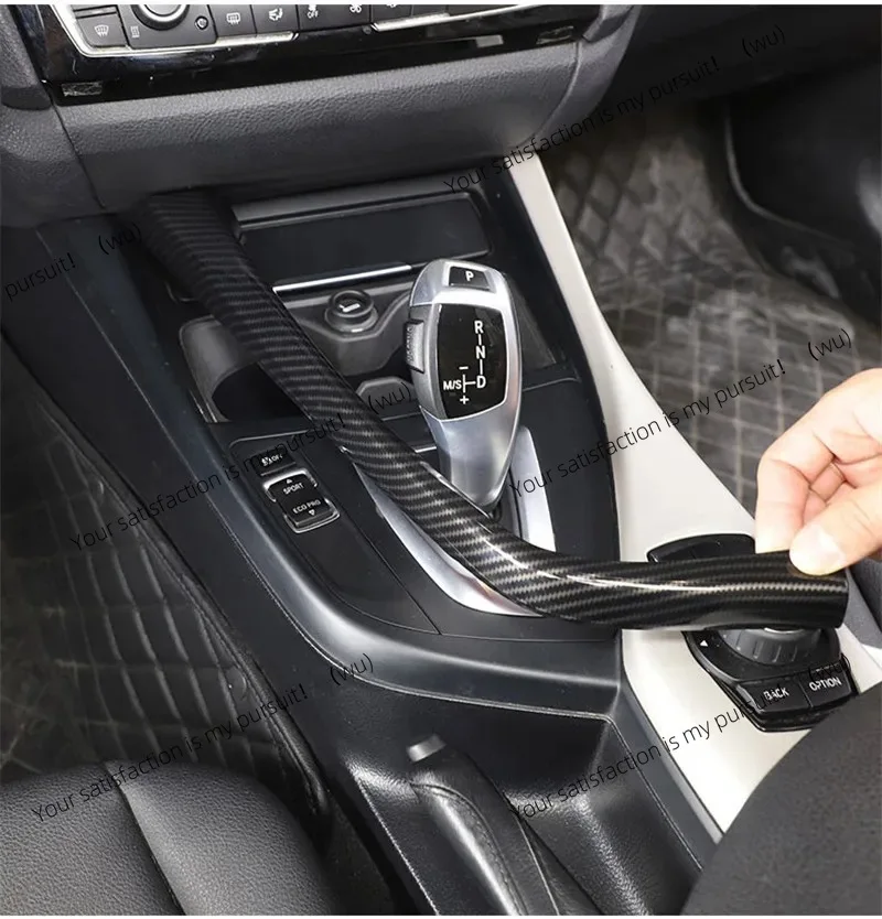 مناسبة لـ 12-18 BMW 1 Series 2 Series F20 Gear Panel Gear L قطاع جانبي تعديل ألياف الكربون الداخلية #3