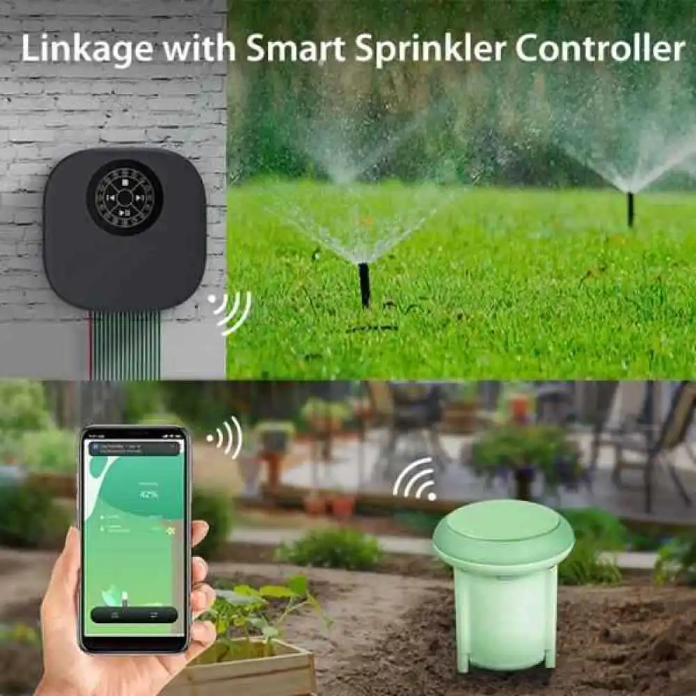 Intelligent Automation Sensor For Tuya App Enabled Battery Powered Plastic House Office Gadget Easy Setup