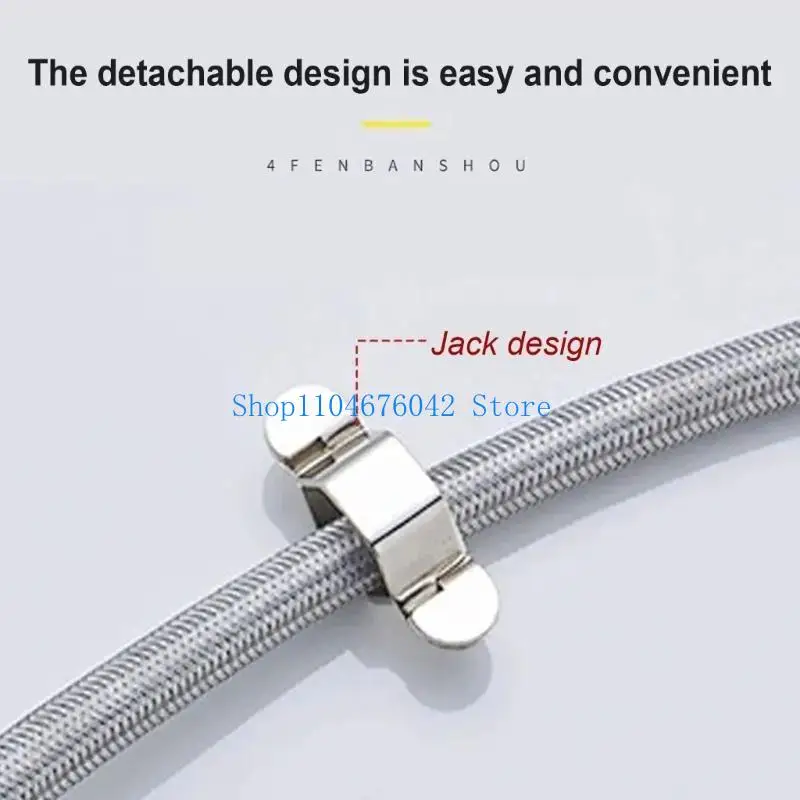 

652F 5Pcs Stainless Steel Wrench Portable Detachable Spanner Gold/Silver