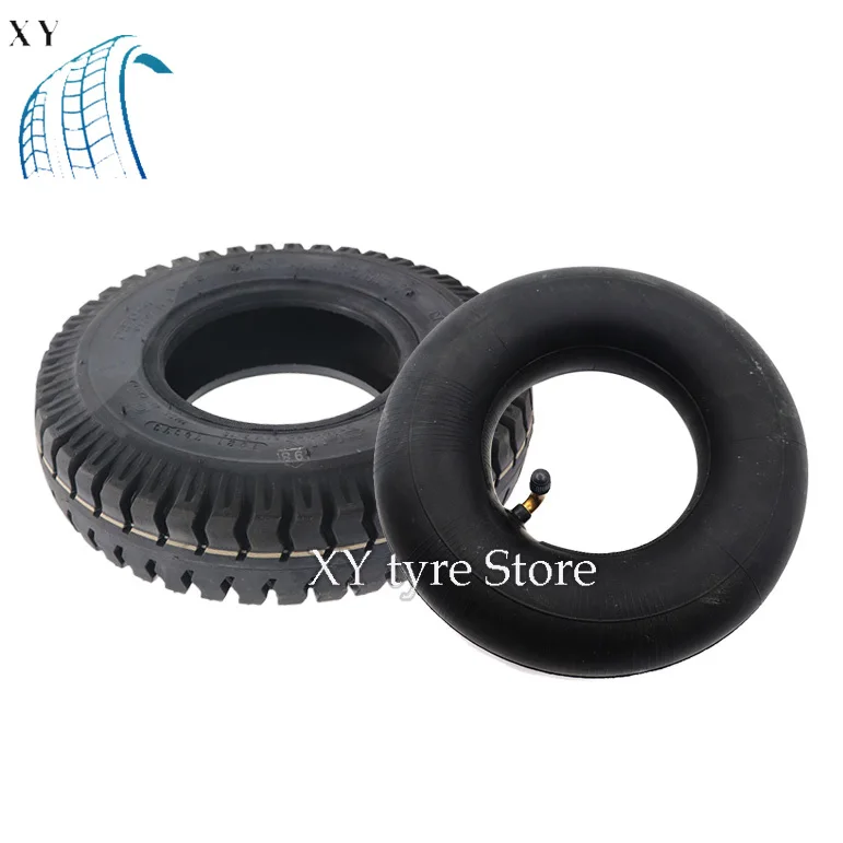 CST 2.50-4 inner outer tires with wheel hub 16/20mm for 8-inch handcart electric vehicle compartment trolley accessories