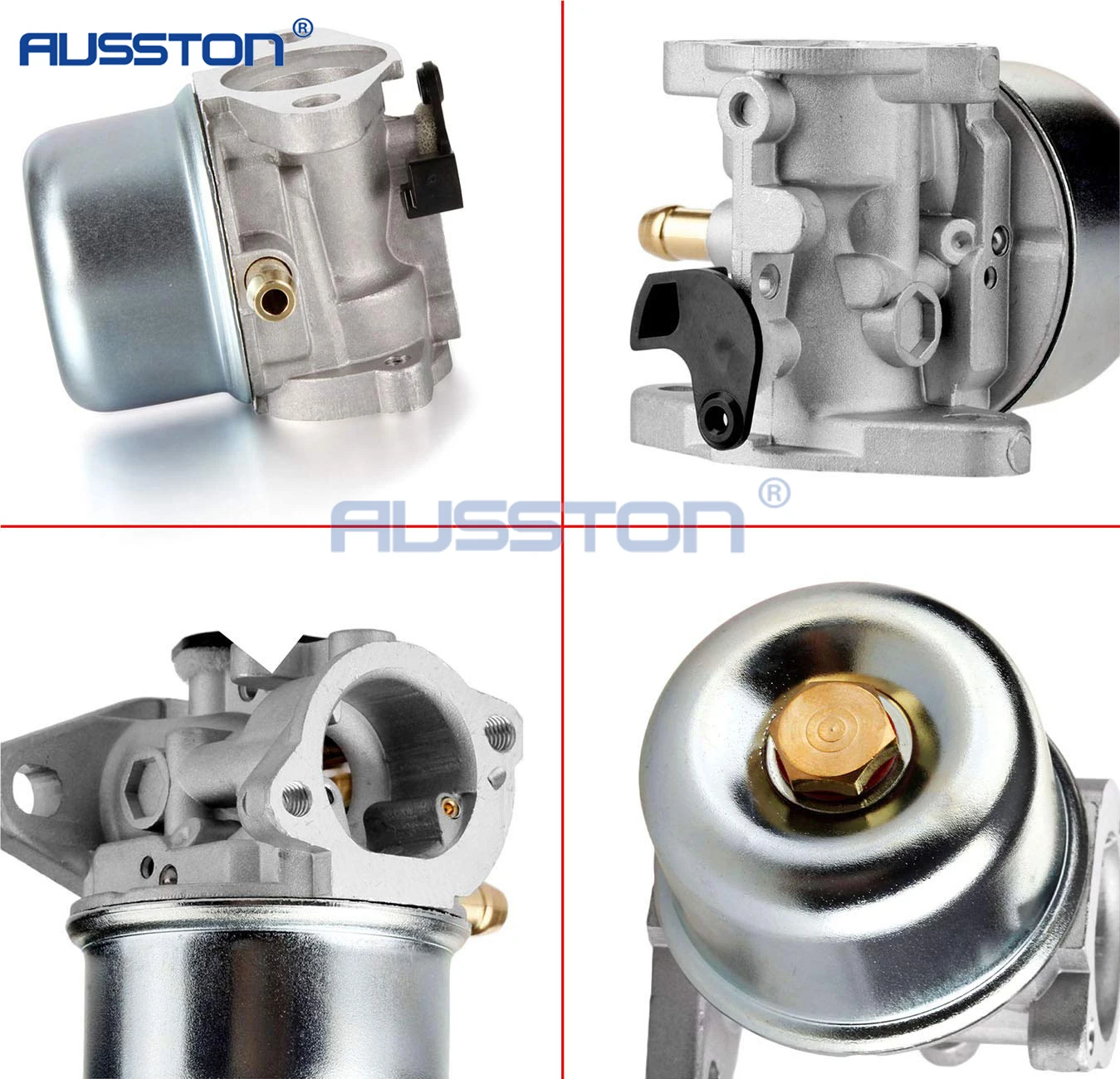 799868 Carburetor Fits Briggs & Stratton 498170 799872 694202 497586 498254 790821 Carburetor Air Filter Cleaner Primer Base