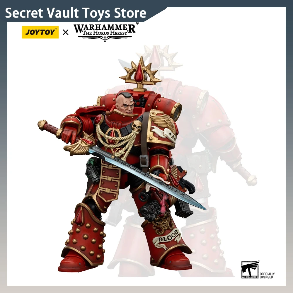 

JOYTOY Warhammer 30k Blood Angels Raldoron First Captain of the Blood Angels 1/18 Anime Action Figure Collectible Model Gift Toy