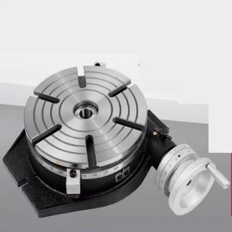 TS-8 inch diameter 200mm Horizontal universal indexing table rotary indexing milling machine TS rotary table angle table