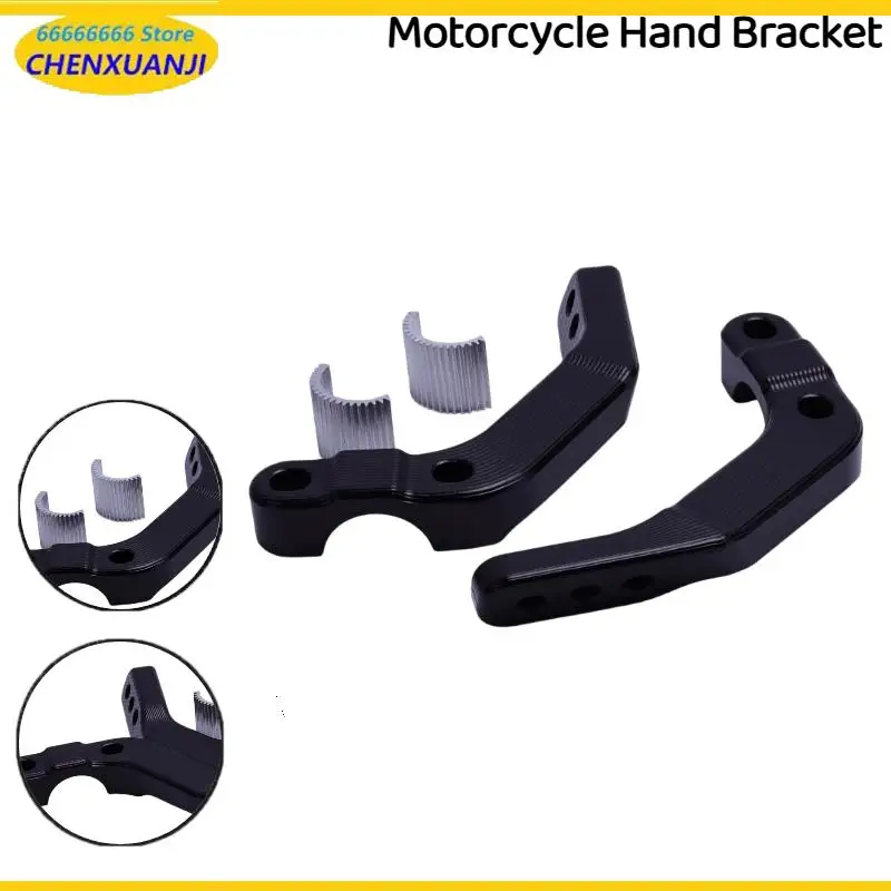 Motorcycle Hand Bracket 28mm Black Handlebar Clamp Stable Handguard Mount Replacement For KTM Huayang Dirt Bike
