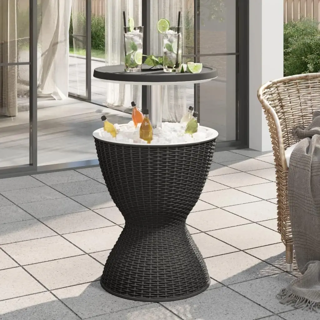 Patio Backyard Polypropylene vidaXL Cooler Table Bistro Coffee Table