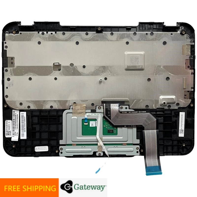 FR French Black Keyboard Upper Case Palmrest Shell Cover For Lenovo N22 Chromebook 5CB0L13239