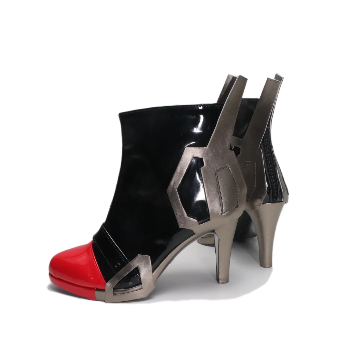 Anime Game Shoes NIKKE Little Red Riding Hood Cosplay Boots Halloween Costume Accessories Props Made