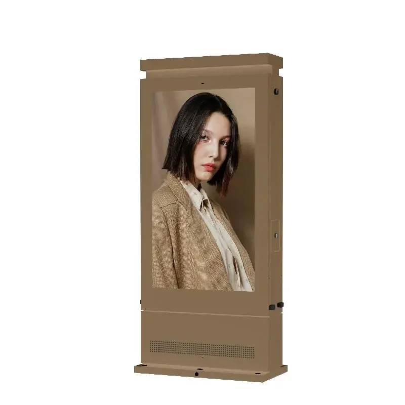 55 بوصة IP65 IP55 4K أندرويد ويندوز OS في الهواء الطلق مقاوم للماء الطابق اللمس ضعف الجانب LCD الإعلان متجر البيع بالتجزئة الرقمية #6