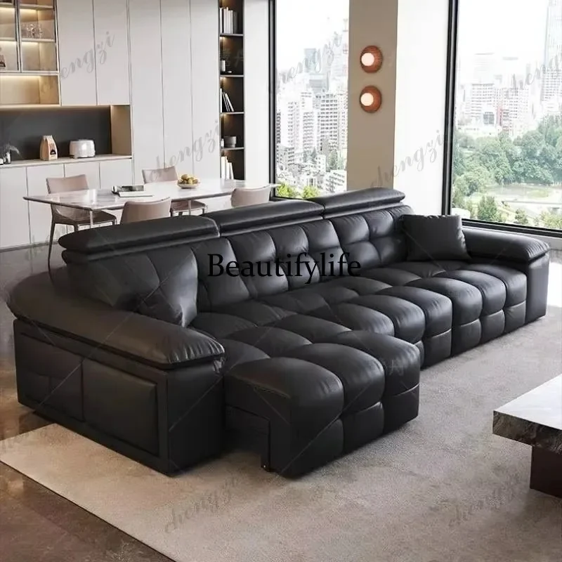 Q181 Large Armrest Electric Sofa Strong Waterproof Oversized 2 Seater Recliner Sofa Modern Luxury Lazy Divano Tecnologico Furnit