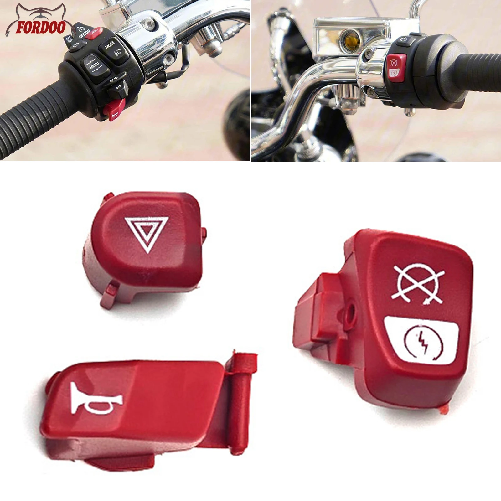 

Motorcycle Switch Button Cover for BMW R1250GS R1200GS F750GS F850GS Adventure S1000RR S1000XR K1600GTL/GT F900XR Accessories