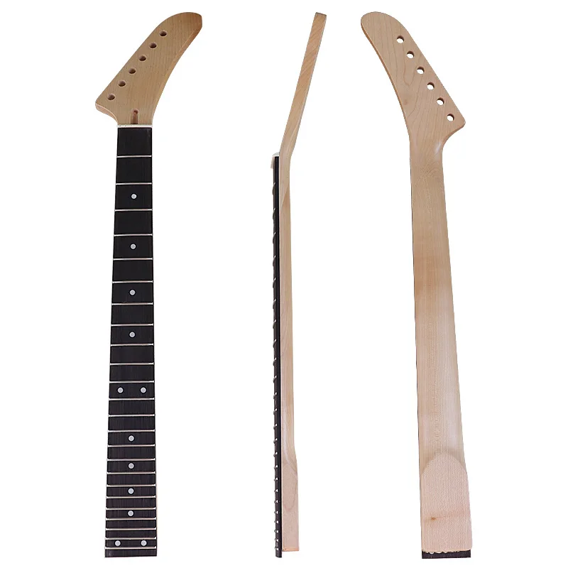 

Головка типа «банан» с Т-образной ручкой, 6 струн, 24 лада, накладка из палисандра с кленовым матовым грифом для электрогитары шириной 5,7
