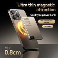 10000mAh Magnetic Wireless Power Bank For MagSafe Fast Charging High Capacity Slim Portable Battery For iPhone 16/15/14/13/12