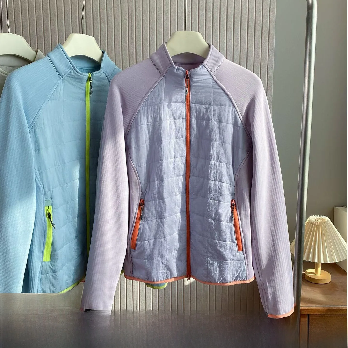 

Women's Lightweight Windproof Cotton Jaet Stand Collar Casual Sle Autumn Winter Faionable All-Match Warm Coat