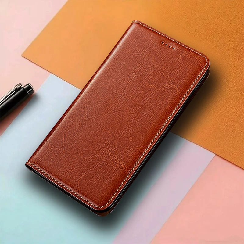 

Genuine Leather Flip Case For iQOO Neo Neo 3 5 5S 6 7 8 9 10 SE Pro Plus Lite Racing Phone Cover Card Cases Crazy Horse Handmade