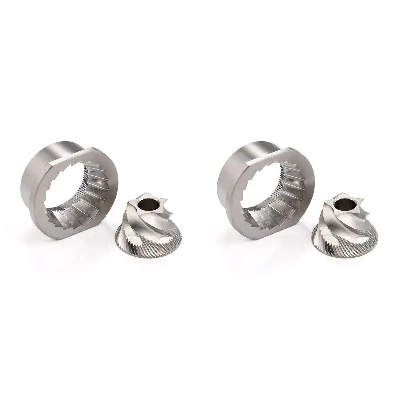 2PackX(Replacement Stainless Steel Conical Grinder Burr Set, 48mm Accessories for Magic/Royal/Strato and Others)