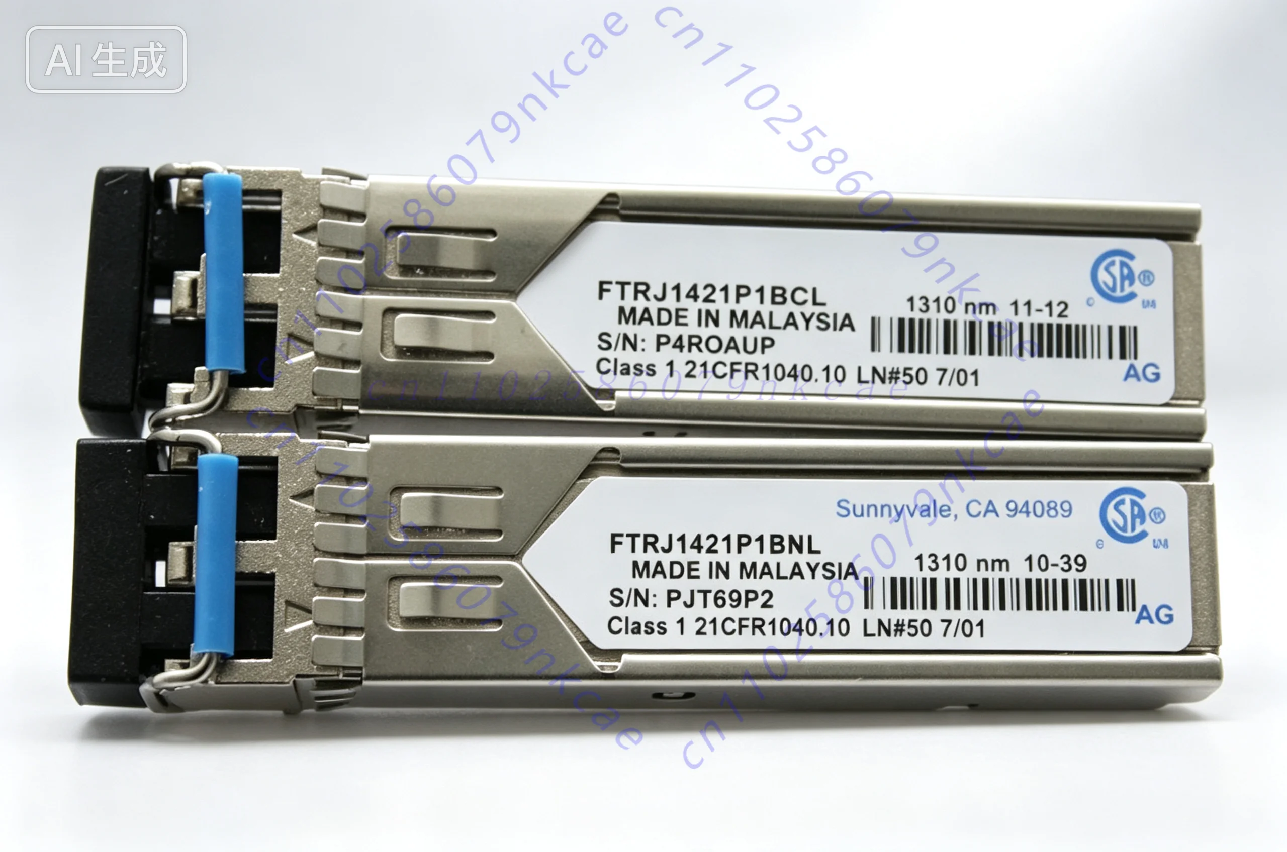 Single‑mode Transceiver For Finisar FTLF1421P1BCL FTRJ1421P1BCL 2G 15km Dual Fiber SFP Module