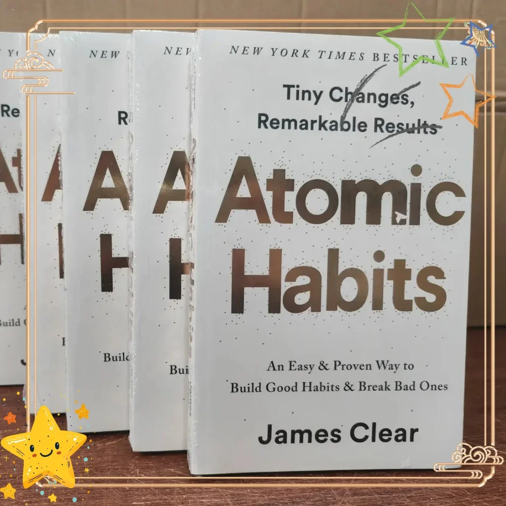 

2025: Джеймс Прозрачный, прованный простой способ построить добрых привычек, перерыв плохих, управляйте своим временем, книги о справах, атомных привычек.