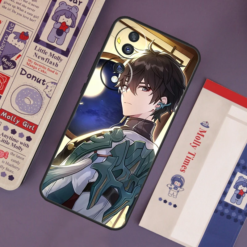 Dan Heng Honkai Star Rail Phone Case For Honor X8a X9a X7a X6 X7 X8 X9 8X 9X Magic 5 4 Lite 10 50 70 90 Lite Cover