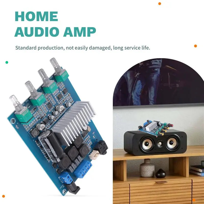 T23C Digital Sound Amplifier Amplificador Stereo Home Audio Amp TPA3116 50Wx2 Amplifier Board Hifi Power Amplifiers