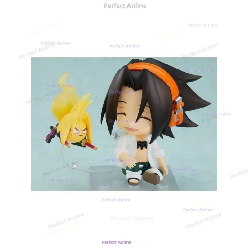 In Stock Original GSC 1709 Shaman King Asakura Leaf Animation Peripheral Q Version Action Figure