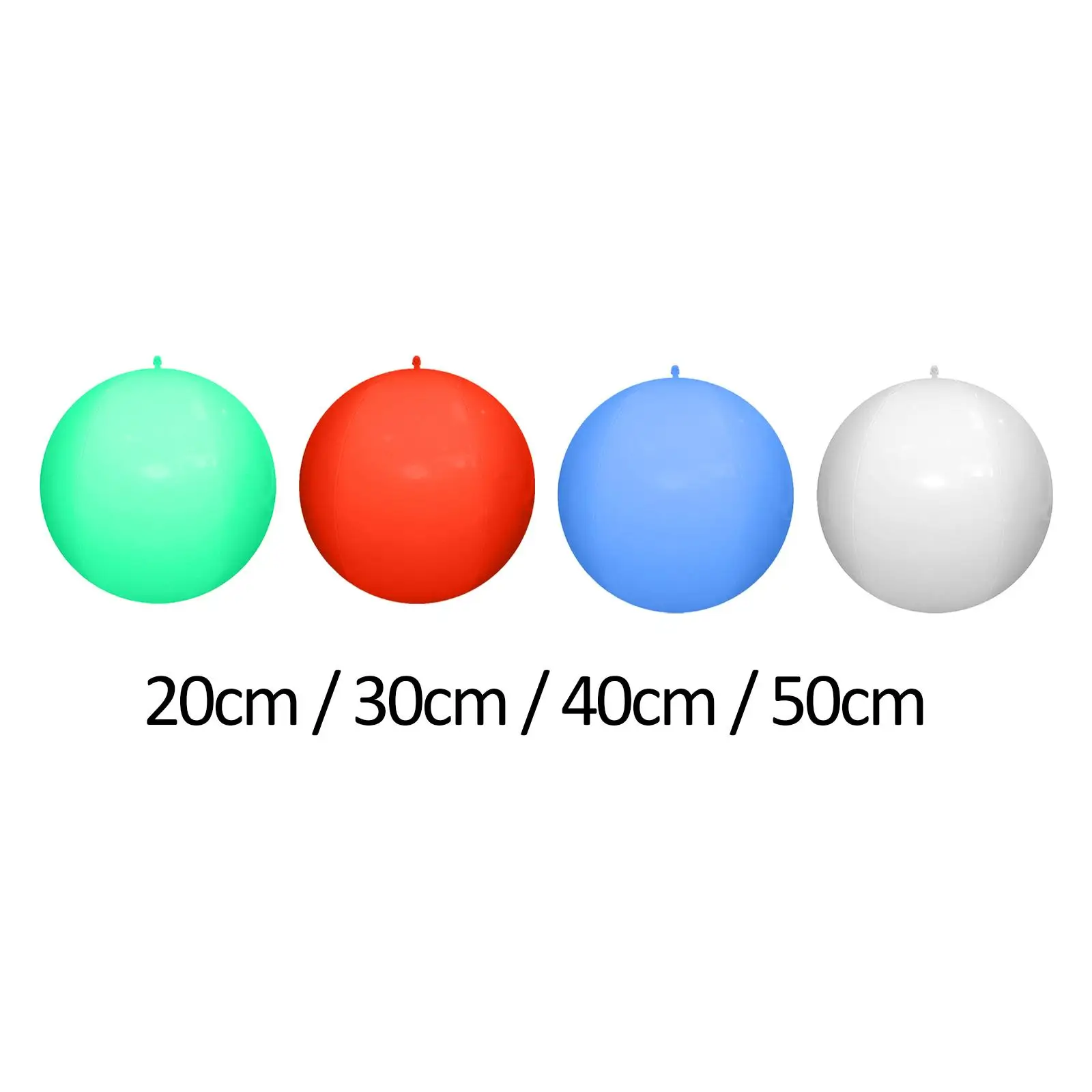 

4 Pieces Beach Toy Glow in The Dark Beach Ball Toy for Outdoor Indoor Pool Beach