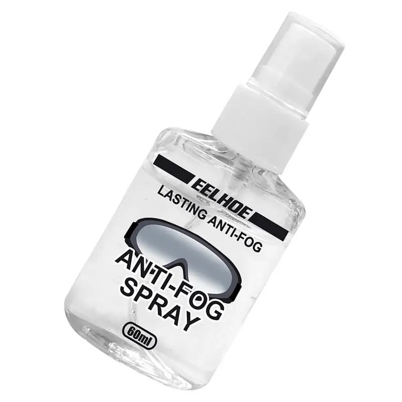 Anti-Fog Spray For Swim Goggles Scuba Dive Mask Lens Cleaner 60ml Lenses Long-term Demisting Goggles Antifogging Agent