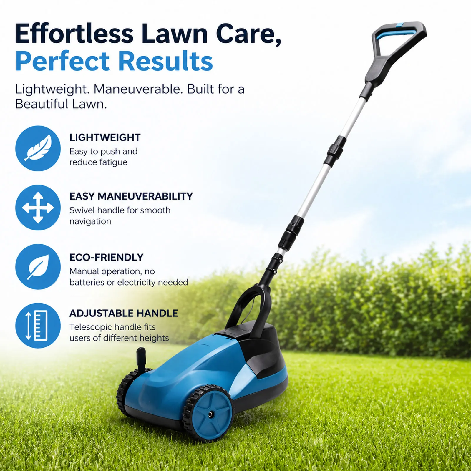 5000W Brushless Electric Lawn Mower for Makita 18V Battery