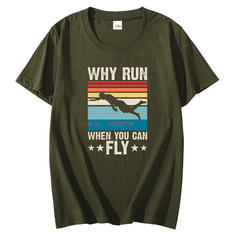 Men's Vintage Swimmer Sport Graphic Tee Short Sleeve Cotton T-Shirt Summer New Arrival Casual Top