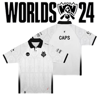 2024 New G2 E-Sports Club World Finals Limited Jersey League Of Legends LEC POLO Support Team Uniform CAPS Fans Fashion Tops