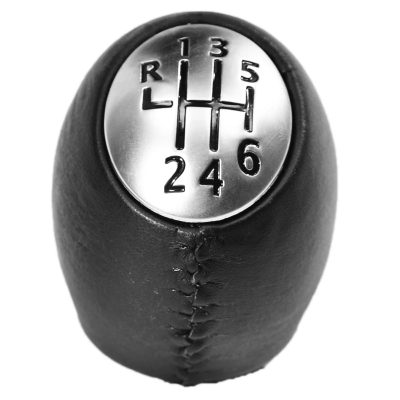 6 Speed Car Gear Shift Knob Head Stick Gloss Matt Gear Shifter For RENAULT Laguna Megane 2 Clio 3 Scenic 2