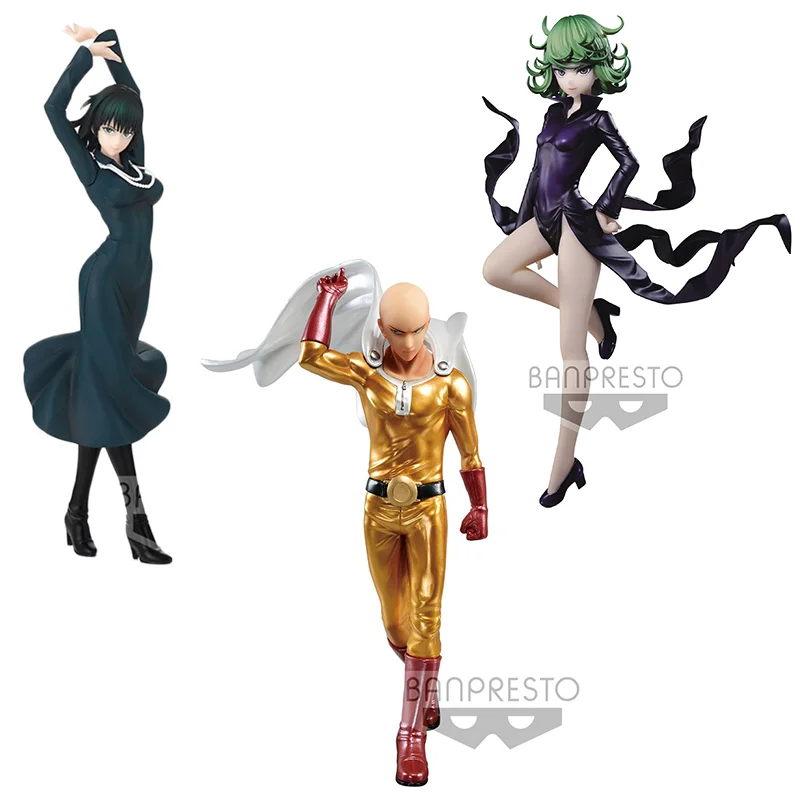 

Фигурка Bandai DXF премиум-класса, фигурка аниме Сайтама One Punch Man, игрушки для мальчиков и девочек, детские подарки на день рождения