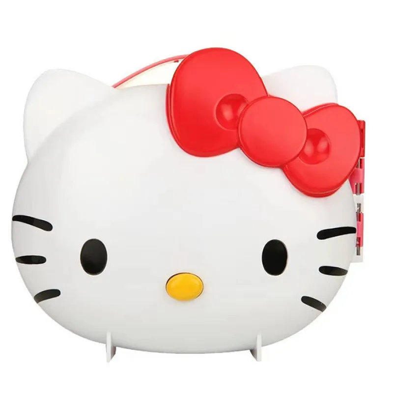 

Sanrio Hellokitty face-shaped house play toy children princess lighting room assembly