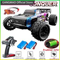 4WD RTR Brushless RC Car Off Road 4x4 High Speed Super Fast 70KM/H Remote Control Truck Drift Monster Toys for Adults Kids JJRC