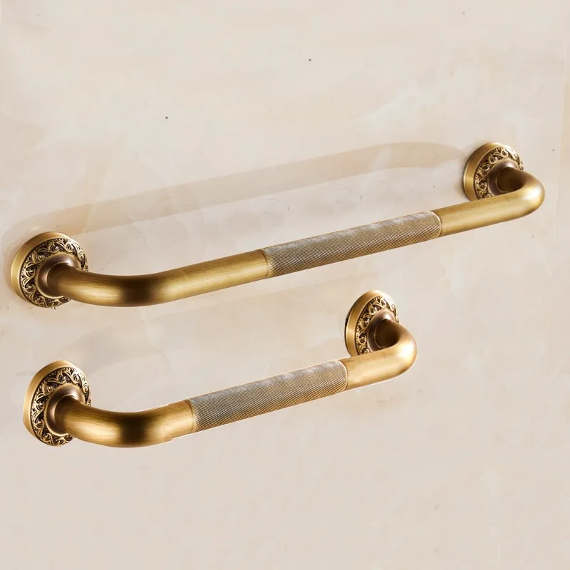 For Bathroom safety handrail, European-style toilet handle toilet non-slip toilet copper old man handrail antique