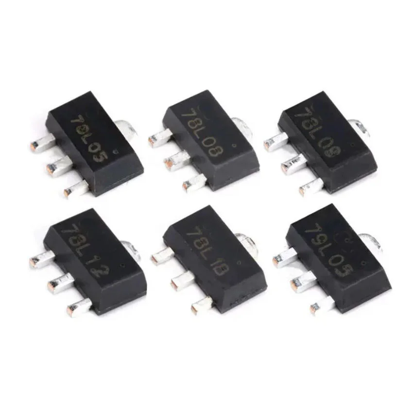 50PCS 78L05 78L06 78L08 78L09 78L10 78L12 78L15 79L05 79L06 79L09 79L12 79L15 TL431 SOT89 SOT SMD SOT-89 Triode