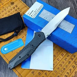 940 Osborne EDC Knife BM Folding Pocket Knife Tanto Blade Plain Edge Tactical Survival Camping Knife Tools Carbon Fiber Handle