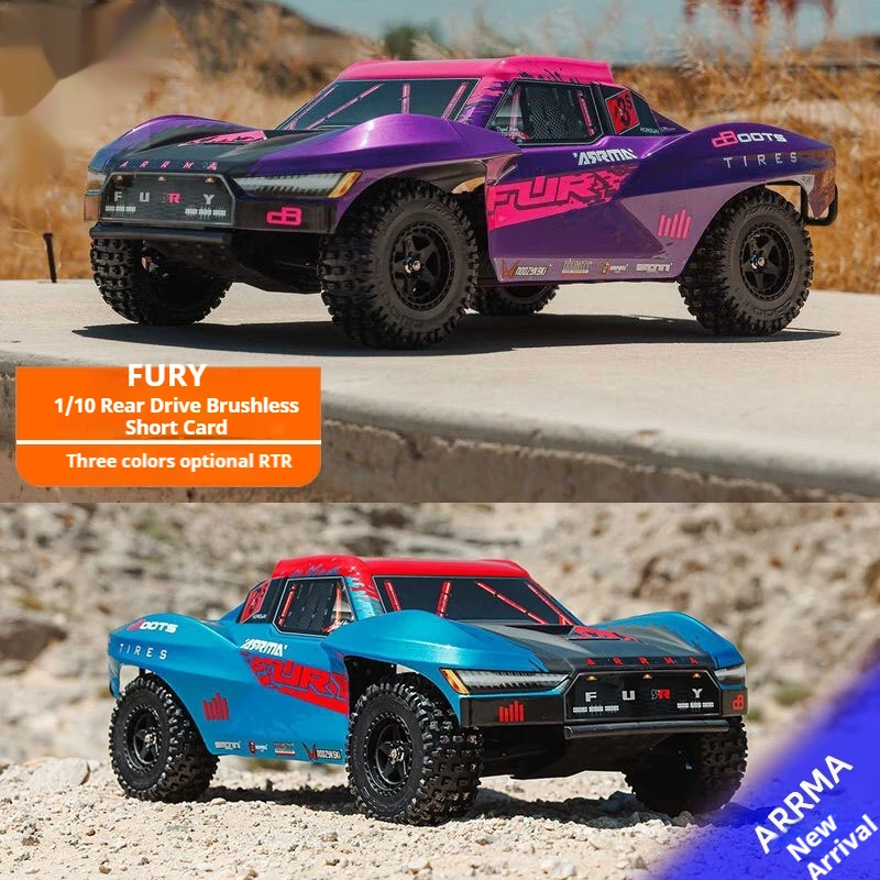 

ARRMA FURY 2WD масштаб 1/10 радиоуправляемый автомобиль с дистанционным управлением электрический бесщеточный внедорожник короткий курс модель игрушки