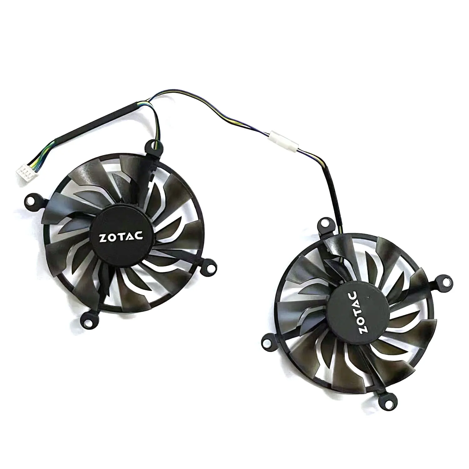 New 85MM 4PIN GTX 950 960 GPU fan suitable for ZOTAC GTX 1060 GTX 960 GTX 950 CMP106-100 graphics card cooling fan