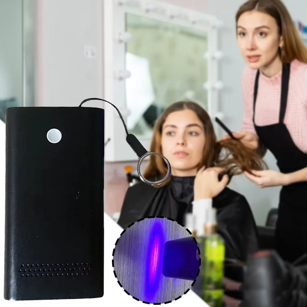 Ferramenta de extensão de cabelo com luz v portátil, cola de secagem rápida, salão de beleza, enxerto rápido, cabelo invisível sem vestígios, luz de cura uv