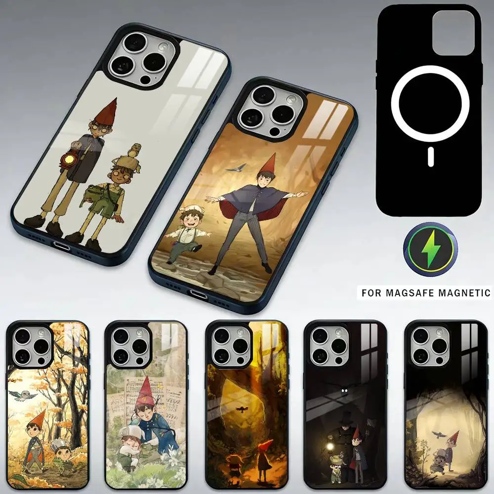 

Anime O-Over the G-Garden Wall Phone Case For iPhone17,16,15,14,13,12,11 Plus,Pro Max Magnetic For Magsafe Wireless Charging